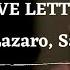Lyrics Love Letter Anthony Lazaro Sarah Kang