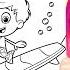 Coloring Bubble Guppies Gil Bubble Puppy Coloring Page Prismacolor Markers KiMMi THE CLOWN