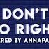 Why Don T You Do Right