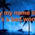 Panicland Bad Word Lyrics