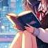 Tokyo Night Vibes Anime Girl Reading Under Streetlight Aesthetic Relaxing Scene