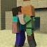 Alex Kisses Herobrine In Minecraft