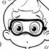 Coloring Bubble Guppies Goby Nonny Gil Markers