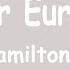 GAY Or EUROPEAN Hamilton