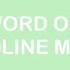 The Word Of God Caroline Manning Lyrics