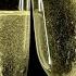 Champagne Glasses Clinking Making A Toast Sound Effect And Stock Video With Black Backdrop