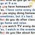 English Conversation Practice