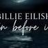 Billie Eilish Listen Before I Go Slowed Reverb