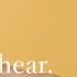 Hear What I Feel