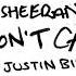 Ed Sheeran Justin Bieber I Don T Care Kobi Shaltiel Remix