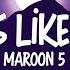 Maroon 5 Girls Like You Lyrics Ft Cardi B Heartfelt Catchy