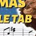 FREE TAB Last Christmas Fingerstyle Tab PDF George Michael Wham