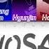STRAY KIDS Chronosaurus Color Coded HAN ROM ENG 가사
