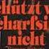 ALTER SCHUETZT VOR SCHARFSINN