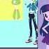 MLP Equestria Girls Tribute Mane 7 Tribute Mlp Edit Mlp Girl Ob Shorts
