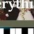 The Black Skirts EVERYTHING Piano Tutorial
