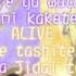 Pretty Rhythm Rainbow Live Ito Otoha ALIVE Lyrics Full