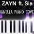 ZAYN Dusk Till Dawn Ft Sia Piano Cover By Pianella Piano