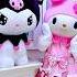Kuromi VS My Melody Who Wins The Plush Reaction Battle Shorts Kuromi Mymelody