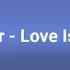 Natalie Taylor Love Is The Answer Lyrics