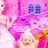 24 Minutes Satisfying With Unboxing Barbie Princess Bedroom And Kitchen Playset Review ASMR
