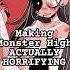 Making Monster High TERRIFYING Shorts Monsterhigh Halloween