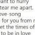 Chilly Simply A Love Song Lyrics