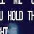 CAN YOU HOLD THAT TIGHT