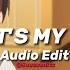 That S My Girl Fifth Harmony Audio Edit