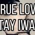 WIZKID TRUE LOVE FT TAY IWAR LYRICS PROJEXX