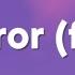 Hippie Sabotage Mirror Benjamin Clementine Flip Lyrics