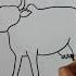 Quick Simple And Easy Way To Draw A Cow How To Draw A Cow Step By Step