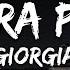Giorgia LA CURA PER ME SANREMO 2025 Testo Lyrics
