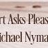 The Heart Asks Pleasure First From The Soundtrack To The Piano By Michael Nyman