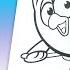GoGoRiki Coloring Book For Kids Kikoriki Colouring Owl Olga Coloring Pages From Smeshariki