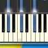 Piano Tutorial Synthesia Davanti Agli Occhi Miei Spagna Ivana