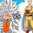 Goku Vs Saitman Power Only 10 Goku Saitama Vs Anime