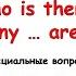 Rainbow English 4 класс Спец вопросы Who Is There What Is There How Many Are There