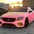 MERCEDES CAR PINK CAR