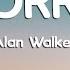 Alan Walker ISÁK Sorry Lyrics