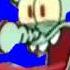 Squidward Screaming Blue Screen