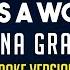 Ariana Grande God Is A Woman Karaoke Version HD