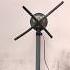 Pedestal Fans With Spring Wings