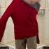 2000s Armani Rib Knit Sweater With Sleeve Zipper