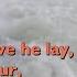 Low In The Grave He Lay Tune Christ Arose 3vv Refrain With Lyrics For Congregations