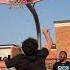 Send It To Him Hooping Basketball Nba Hoops Funny Sports Shorts Hooper Layup