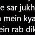 Tujh Me Rab Dikhta Hai Pure Lyrics
