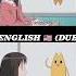 Oh My Ghad Sub Vs Dub Shorts Anime Dubbing Animeedit Subvsdub Cute Sub Dub Kawaii