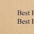 NCT DREAM Best Friend Ever Easy Lyrics