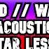 Blood Water Acoustic Guitar Lesson